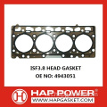 ISF3.8 TESTA GASKET 4943051